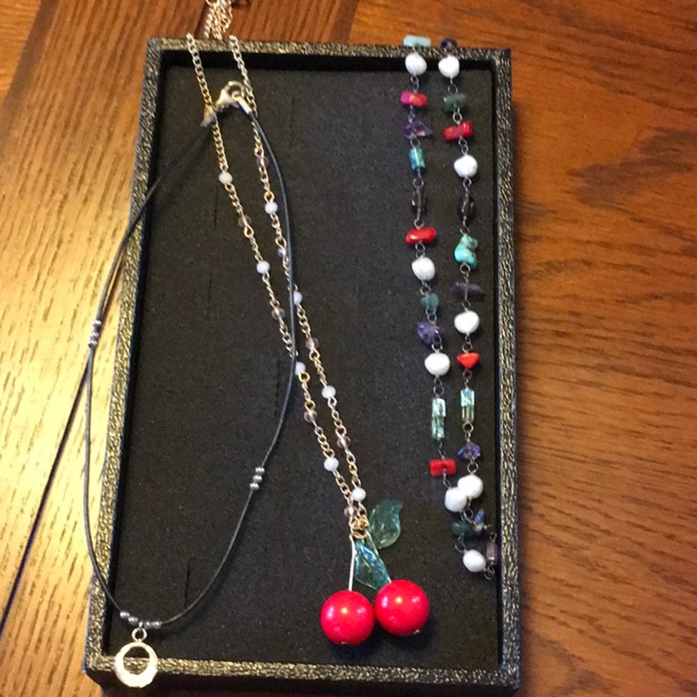 Set of three necklaces 2 Silpada 1 unknown